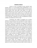 REFLEXIÓN DE GOBIERNO DE MEXICO