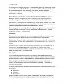 Auguste comte positivismo. Página 1