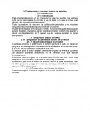 Configuración y conceptos básicos de switching.