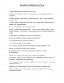 MARIO VARGAS LLOSA - Resumen de biografia.