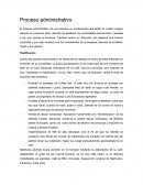 Proceso administrativo Starbucks