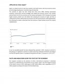 ¿Why did we chose Japan?