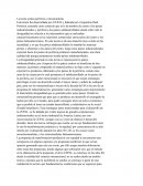 La teoría centro-periferia o estructuralista.