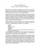 Ética y responsabilidad social.