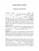 Acuerdo completo y suficiente