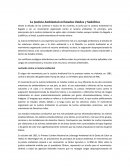 La Justicia Ambiental en Estados Unidos y Sudáfrica.