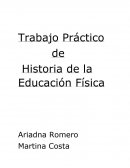 Trabajo Práctico de Historia de la Educación Física