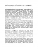 Democracia y periodismo.