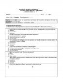 Evaluación Pueblos Originarios 2° Básico.