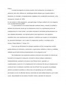 Tema- Metodologia de la Investigacion.