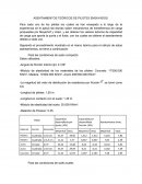 Asentamiento en pilotes.