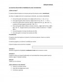 Cálculo mental. Los alumnos desarrollan la habilidad de contar mentalmente.