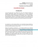 Ecuaciones de estado.