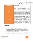 Terminación de la relación de trabajo.