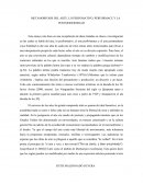 METAMORFOSIS DEL ARTE, LO PERFOMATIVO, PERFORMACE Y LA POSTMODERNIDAD