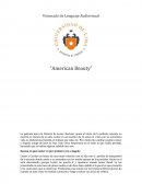 Análisis película "American Beauty".