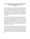 UN MODELO DE PRODUCCIÓN AGROPECUARIA PARA LA ORGANIZACIÓN SOCIAL Y AMBIENTAL EN UN TERRITORIO DE PAZ.