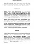 CONTRATO DE TRANSACCIÓN.