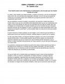 Obra literaria "La vaca"