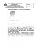 Cuáles son las características principales del emprendimiento.