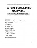 Parcial de didáctica superior