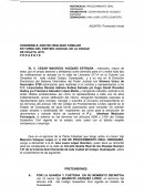 DEMANDA DE CONVIVENCIA.