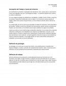 Concepcion del trabajo atraves de la historia