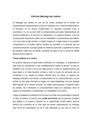 Informe liderazgo por valores.