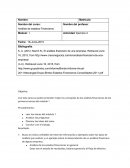 Análisis de estados Financieros. Ejercicio 2