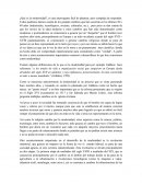 ¿Qué es la modernidad? es una interrogante fácil de plantear, pero compleja de responder