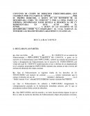 CONVENIO CESION DE DERECHOS FIDEICOMISARIOS.