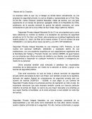 Antecedentes de la empresa.