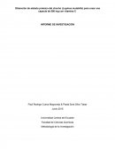 Obtencion de aislado protéico de chocho.