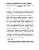 Preparacion de compota.