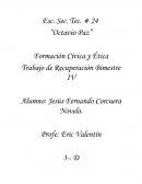 Tema: Formacion civica y etica.