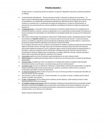 Trabajo Practico: La experiencia escolar de maestros “inexpertos”. Biografías, trayectorias y práctica profesional. (A. Alliaud).. Página 1