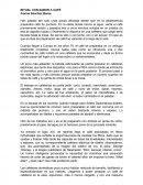 RITUAL CON SABOR A CAFÉ