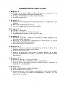 PREGUNTAS - DERECHO CONSTITUCIONAL