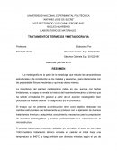 LABORATORIO DE MATERIALES TRATAMIENTOS TERMICOS Y METALOGRAFIA