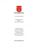 Los Procesos Administrativos Administración Financiera