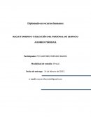RECLUTAMIENTO Y SELECCIÓN DEL PERSONAL DE SERVICIO A BORDO PERURAIL