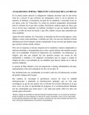 ANALISIS DEL POEMA “BOLETIN Y ELEGIAS DE LAS MITAS