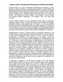 Ensayo sobre “Pensamiento Heterosexual de Monique Wittig”