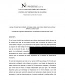 CONTROL DE TEMPERATURA DE UN HORNO.