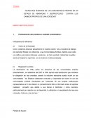 Planteamiento del problema: Derechos humanos y comunidades andinas