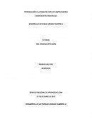 INTRODUCCION A LA ARQUITECTURA DE COMPUTADORES.