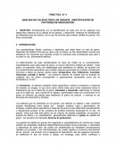 ANÁLISIS DE CALIDAD FÍSICA DE GRANOS. IDENTIFICACIÓN DE FACTORES DE GRADUACIÓN.