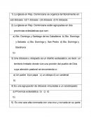 Test de religión basico.