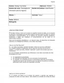 Tarea 1 tecnologías de la informacion