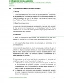 PLANTA DE TRATAMIENTO DE AGUA POTABLE